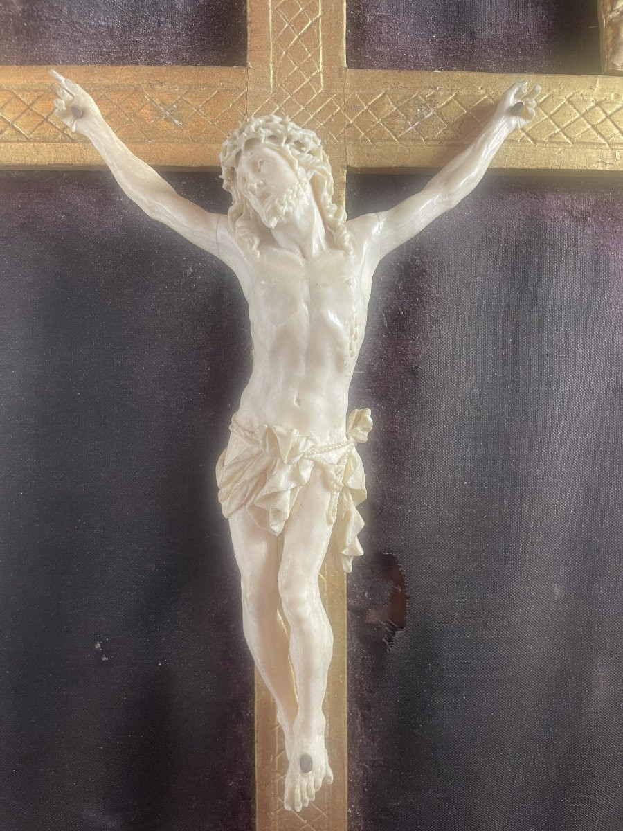 CHRIST D ALCOVE 18 EME SIECLE-photo-3