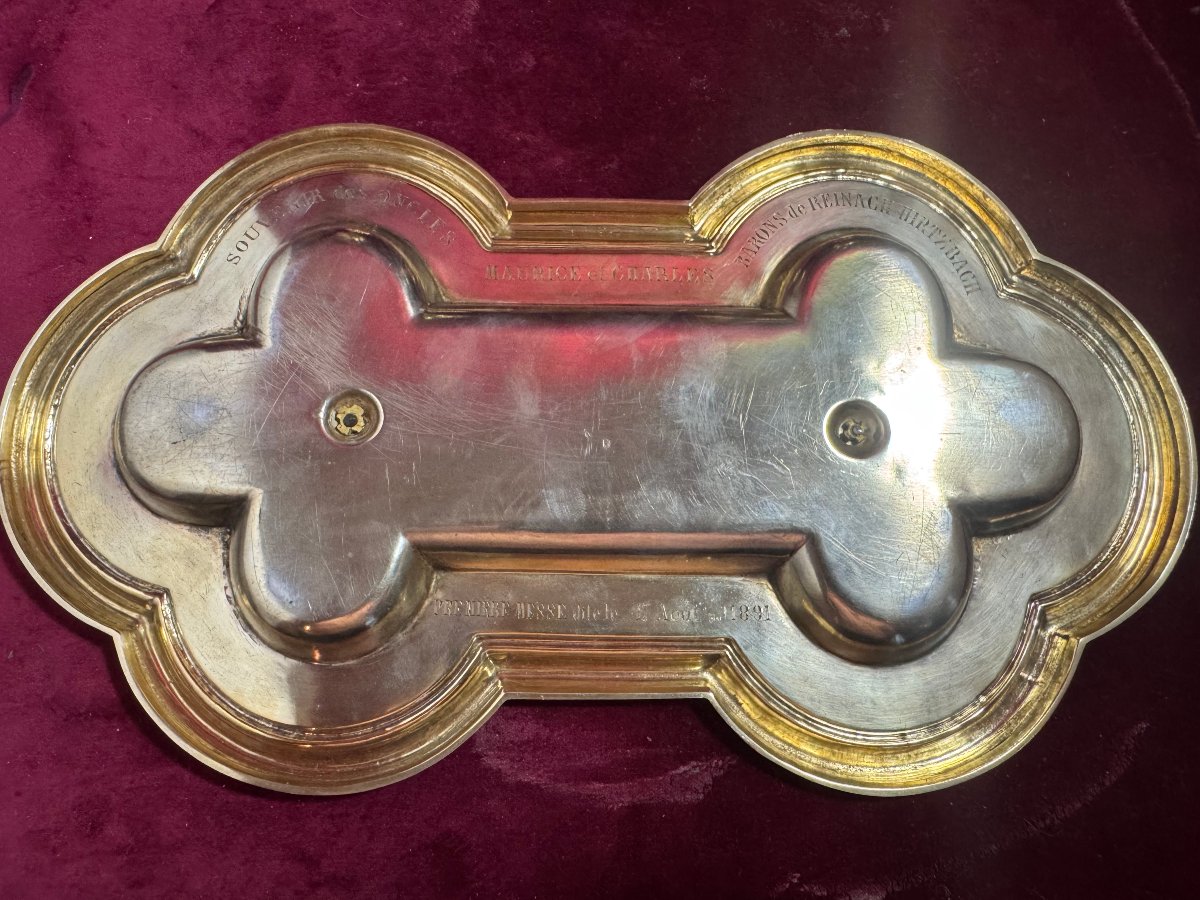 Burettes And Their 800 Vermeil Tray-photo-1