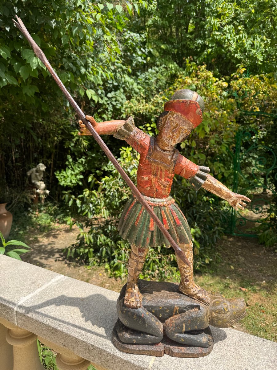 17th-century Statue Of Saint Michael