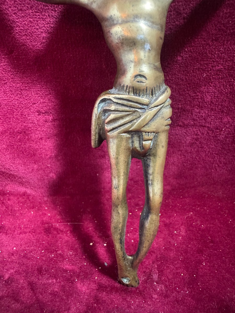 15th-century Bronze Christ-photo-3