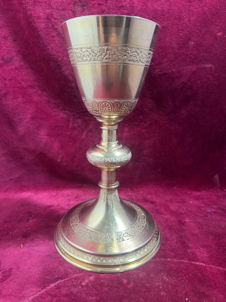 CALICE EN ARGENT VERMEIL