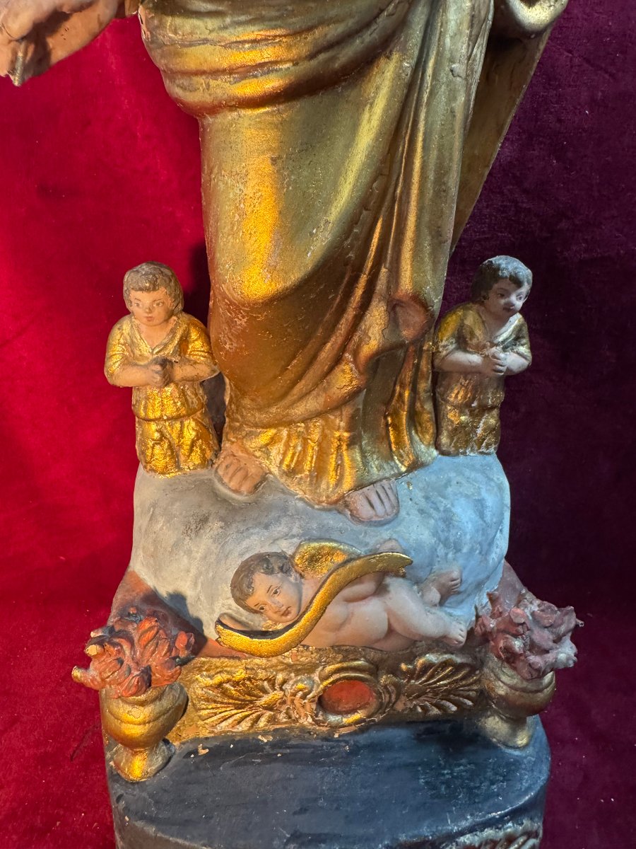 Large Santibelli Madonna And Child-photo-4