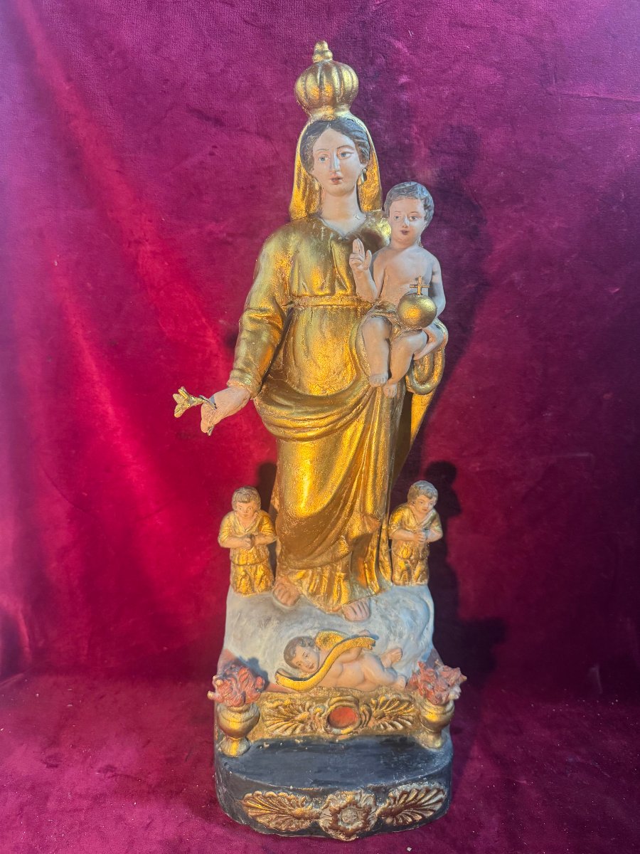 Large Santibelli Madonna And Child