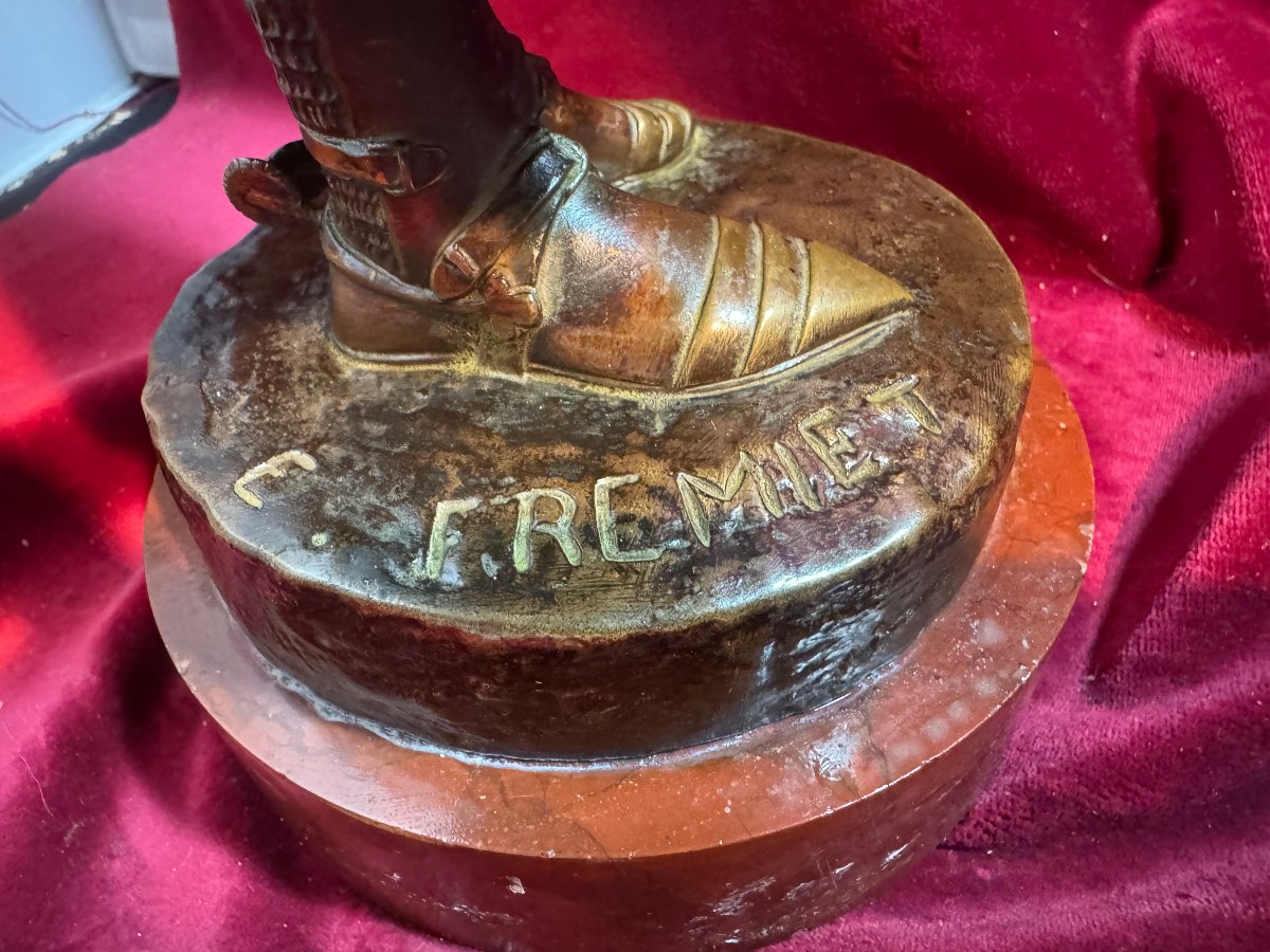 CREDO BRONZE FREMIET CROISE-photo-4