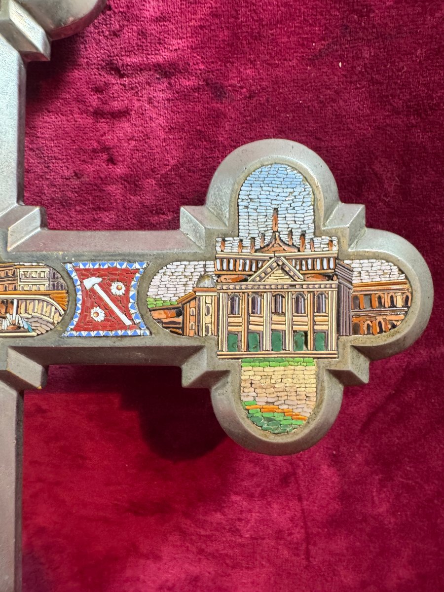 Large Roman Cross, Micromosaic-photo-3