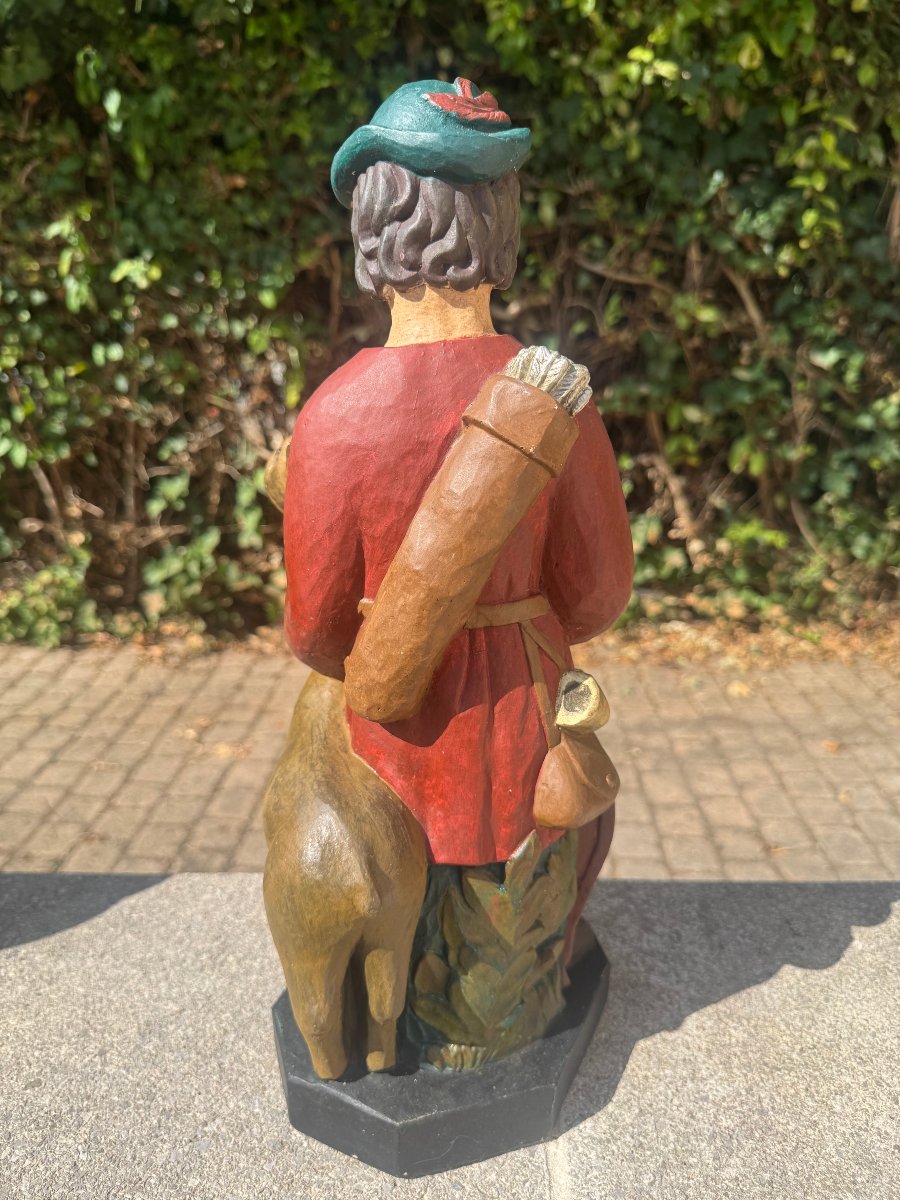 Stone Statue Of Saint Hubert -photo-3