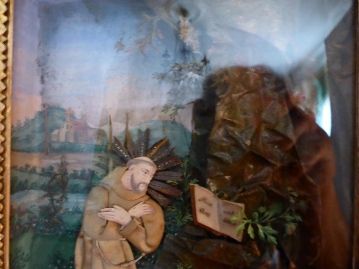 Diorama St Francois Praying-photo-4