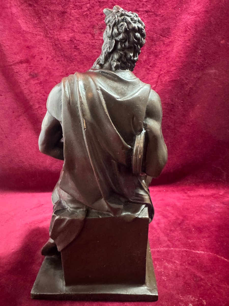 MOISE BRONZE MICHEL ANGE-photo-2