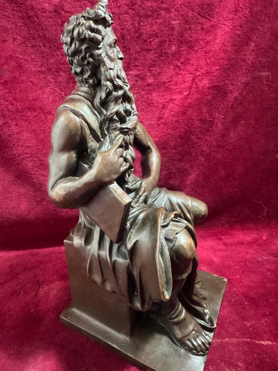 MOISE BRONZE MICHEL ANGE-photo-4