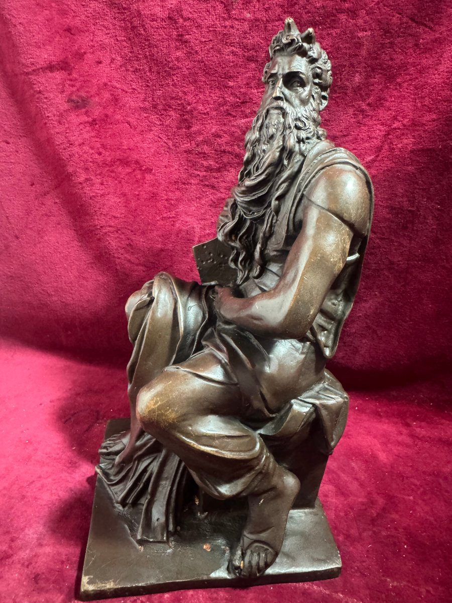 MOISE BRONZE MICHEL ANGE-photo-2