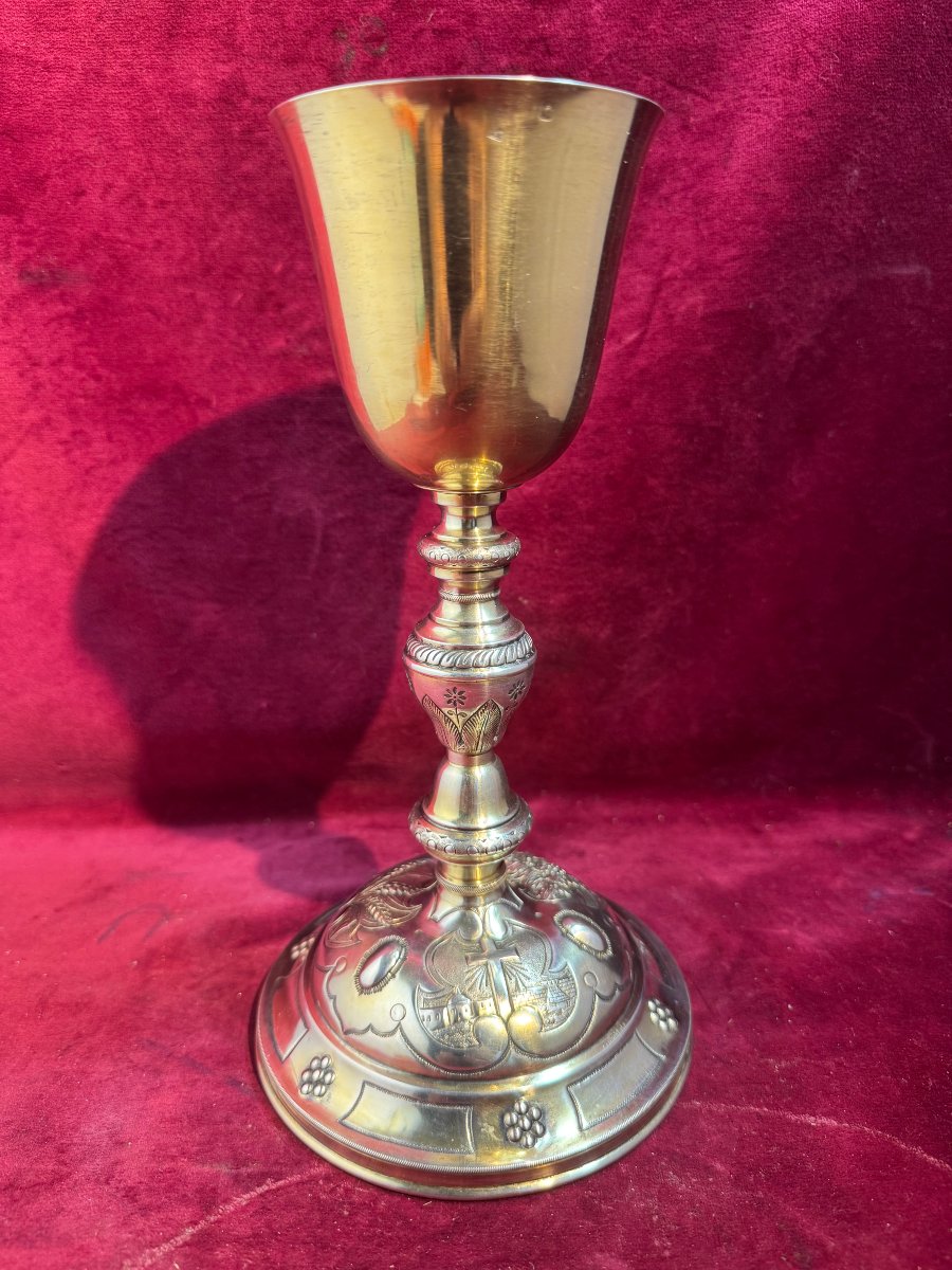 CALICE ARGENT VERMEIL 