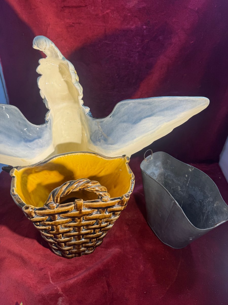 Choisy-le-roi Cockatoos  Barbotine Planter-photo-1