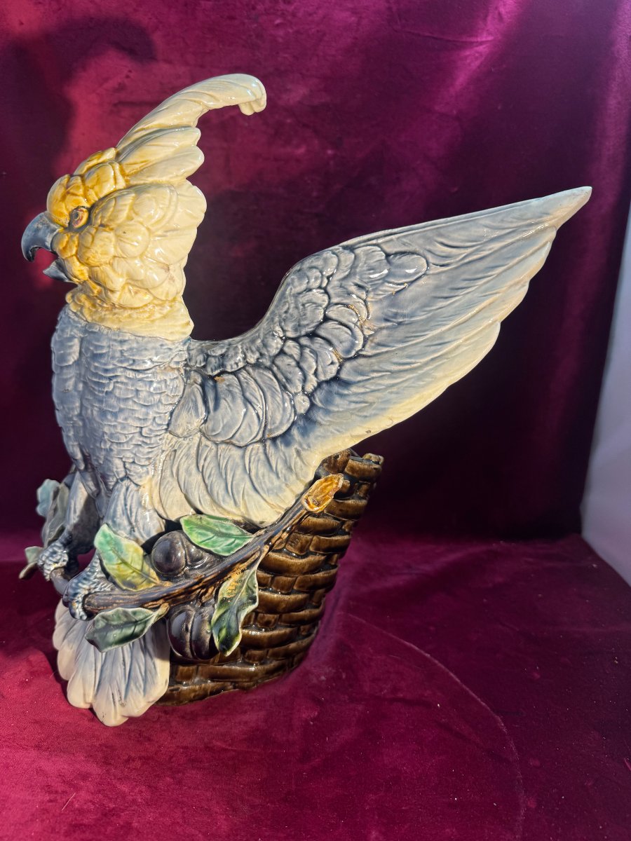 Choisy-le-roi Cockatoos  Barbotine Planter-photo-6