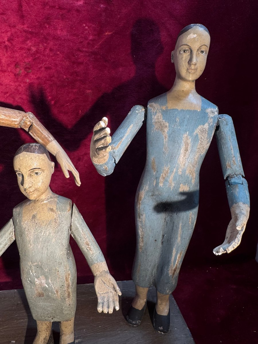 CAPIPOTES SAINTE FAMILLE  YEUX EN VERRE -photo-3