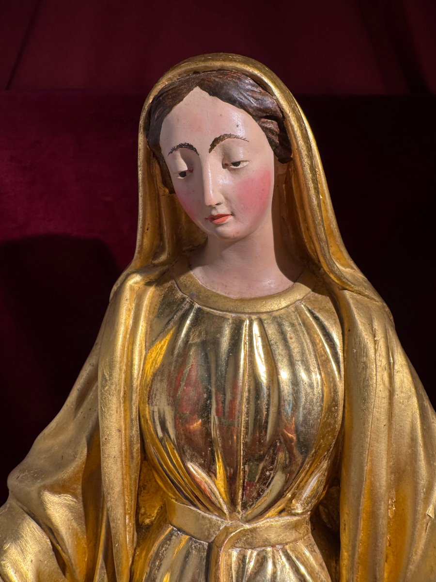 VIERGE IMMACULEE CONCEPTION OBLATIVE BOIS DORE-photo-3
