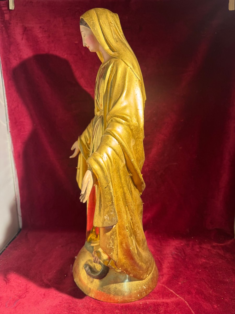 VIERGE IMMACULEE CONCEPTION OBLATIVE BOIS DORE-photo-2