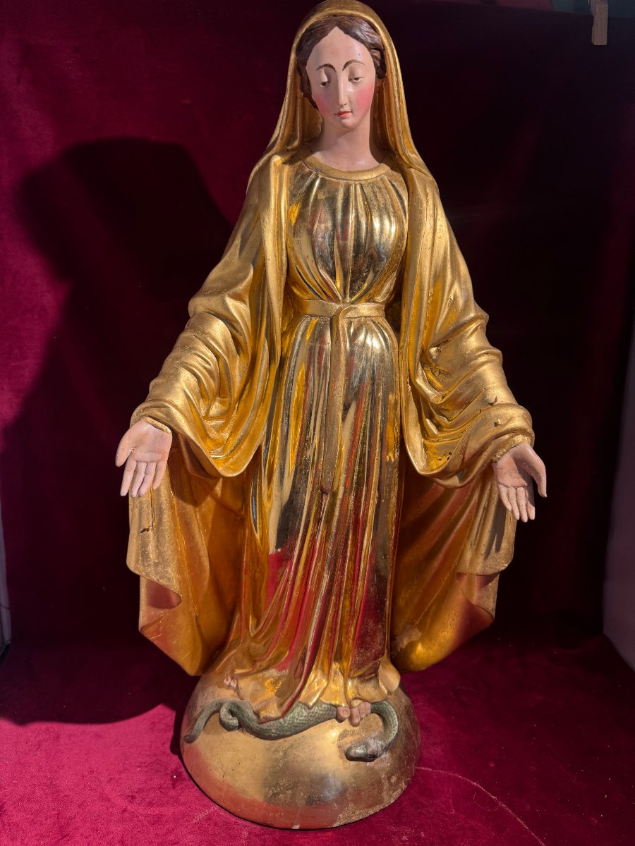 VIERGE IMMACULEE CONCEPTION OBLATIVE BOIS DORE