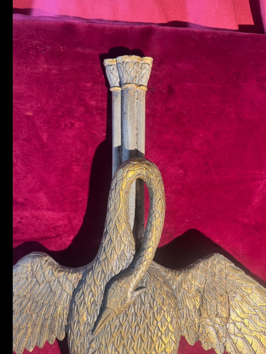 PELICAN  SYMBOLE CHRETIEN -photo-2