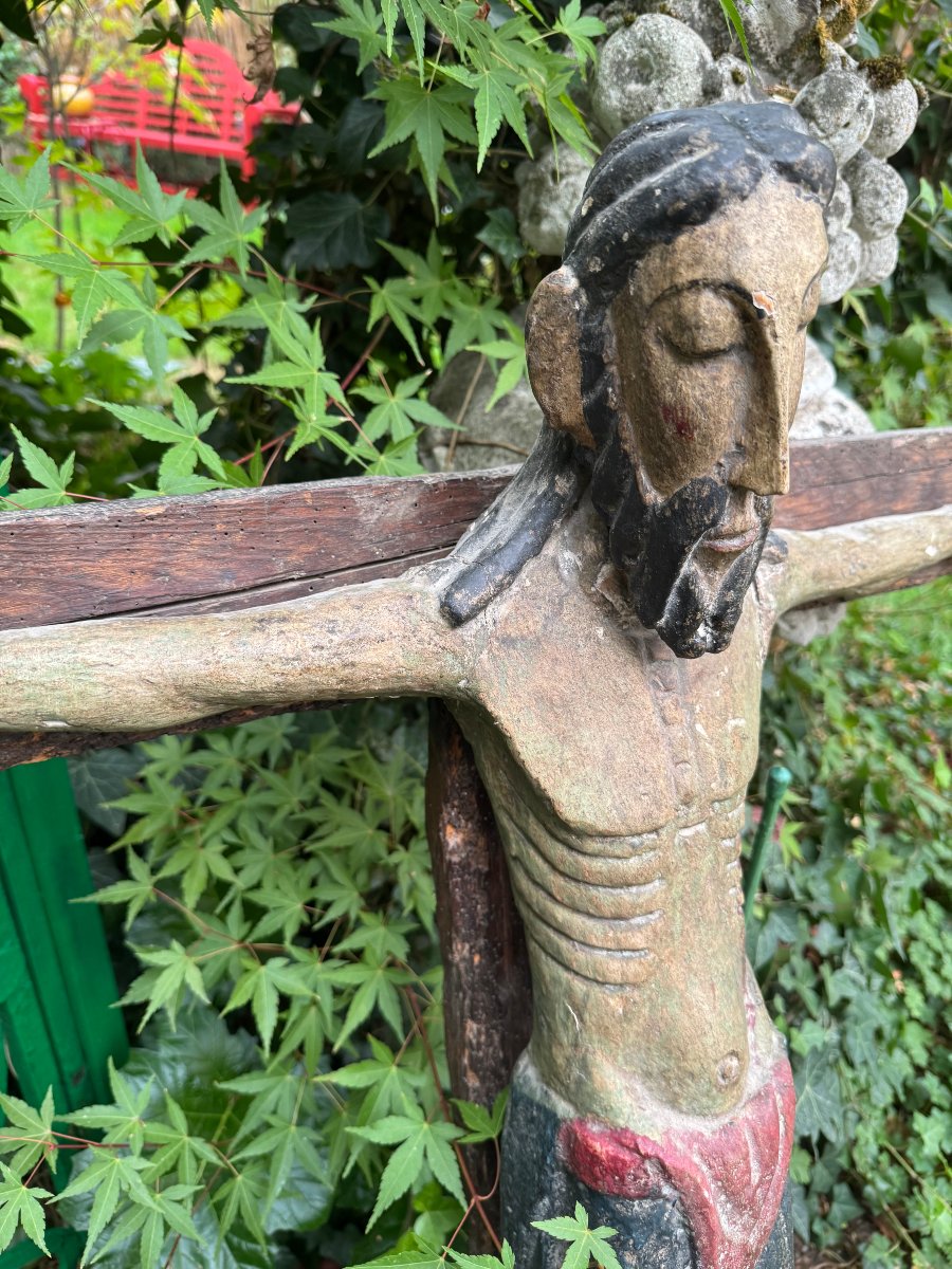 Christ On The Cross, Spain, Catalonia, 16th Century -photo-2