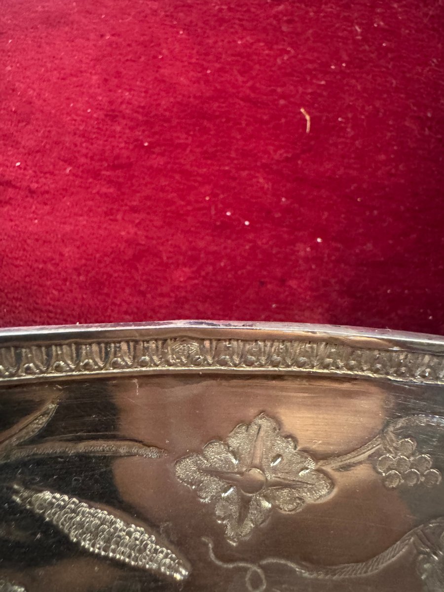 BURETTES EN ARGENT ET LEUR PLATEAU -photo-4