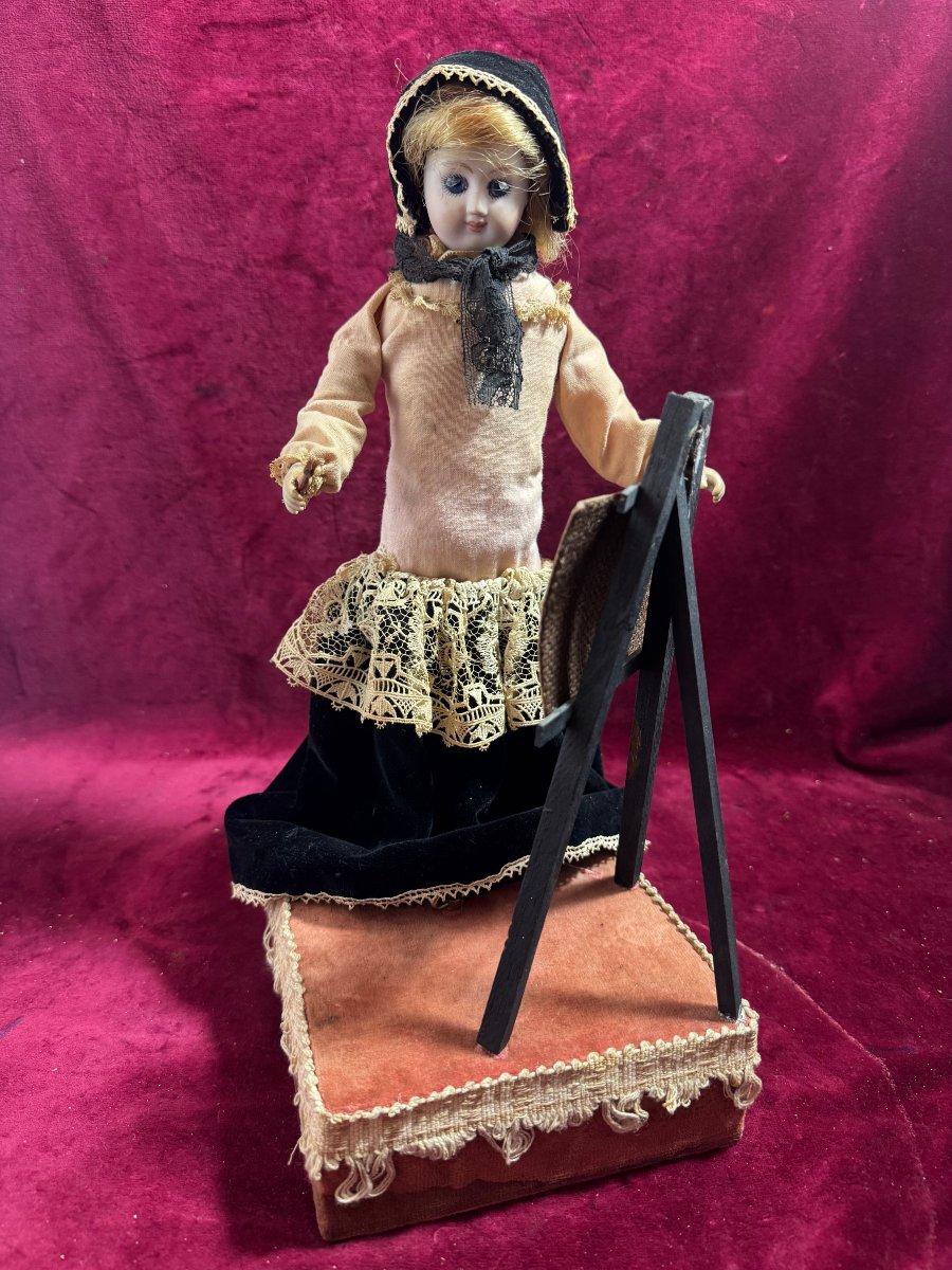 Automata: Young Girl Painter