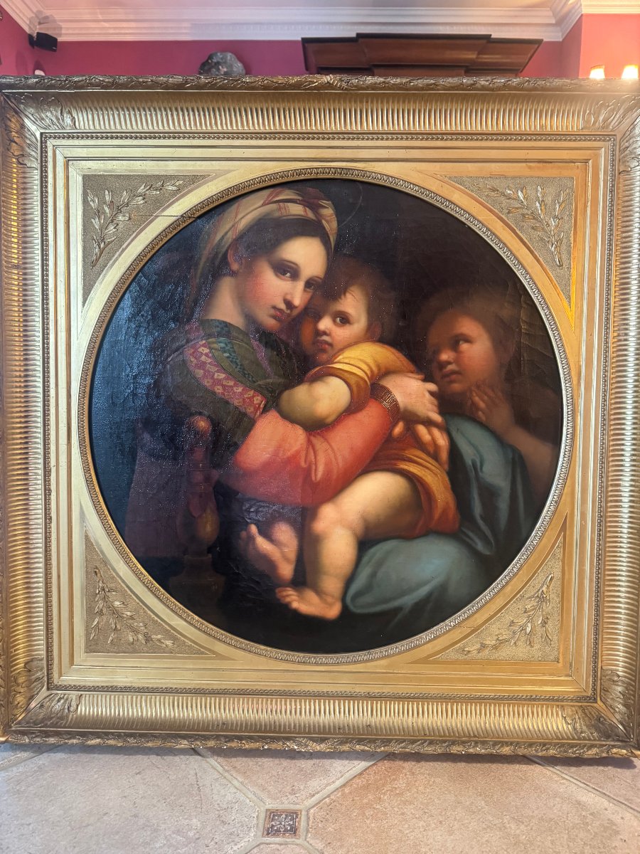 VIERGE A LA CHAISE RAPHAEL  -photo-2