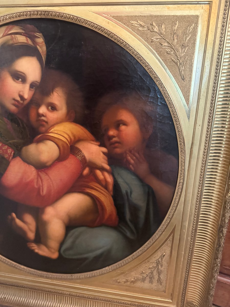 VIERGE A LA CHAISE RAPHAEL  -photo-4