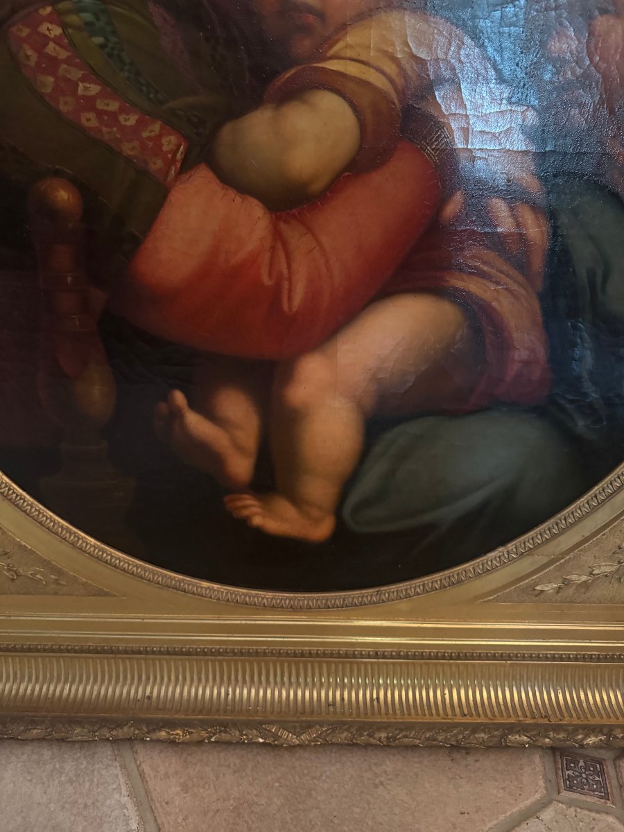 VIERGE A LA CHAISE RAPHAEL  -photo-3