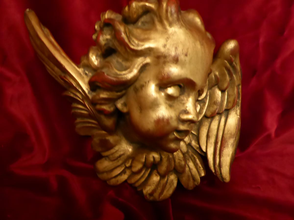 Tete D Cherub Dore-photo-4