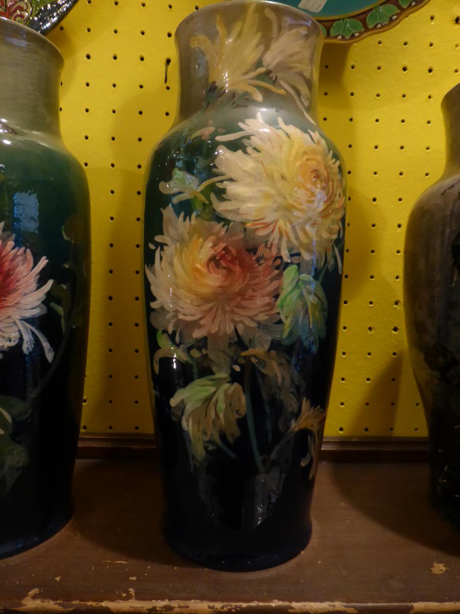 Paire De Vases De Marlotte -photo-3
