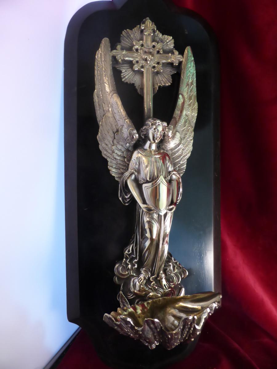 Benitier Angel Bronze Large-photo-5