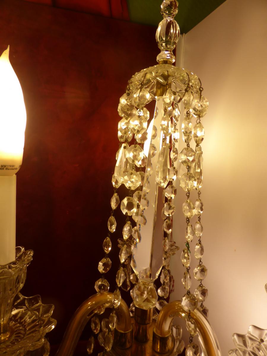 Girandolles En Cristal De Boheme-photo-1