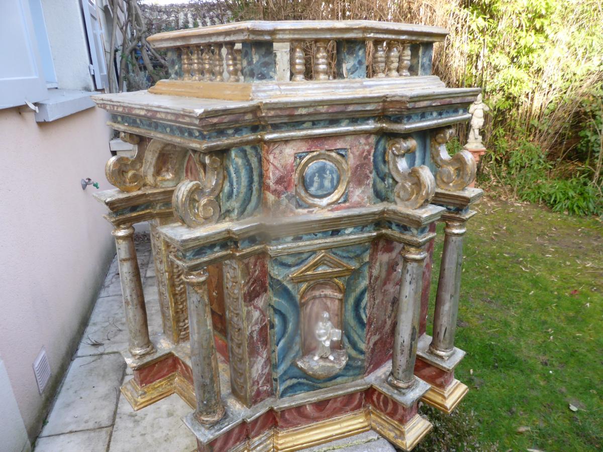 Tabernacle Italien 18  Eme Siecle-photo-8