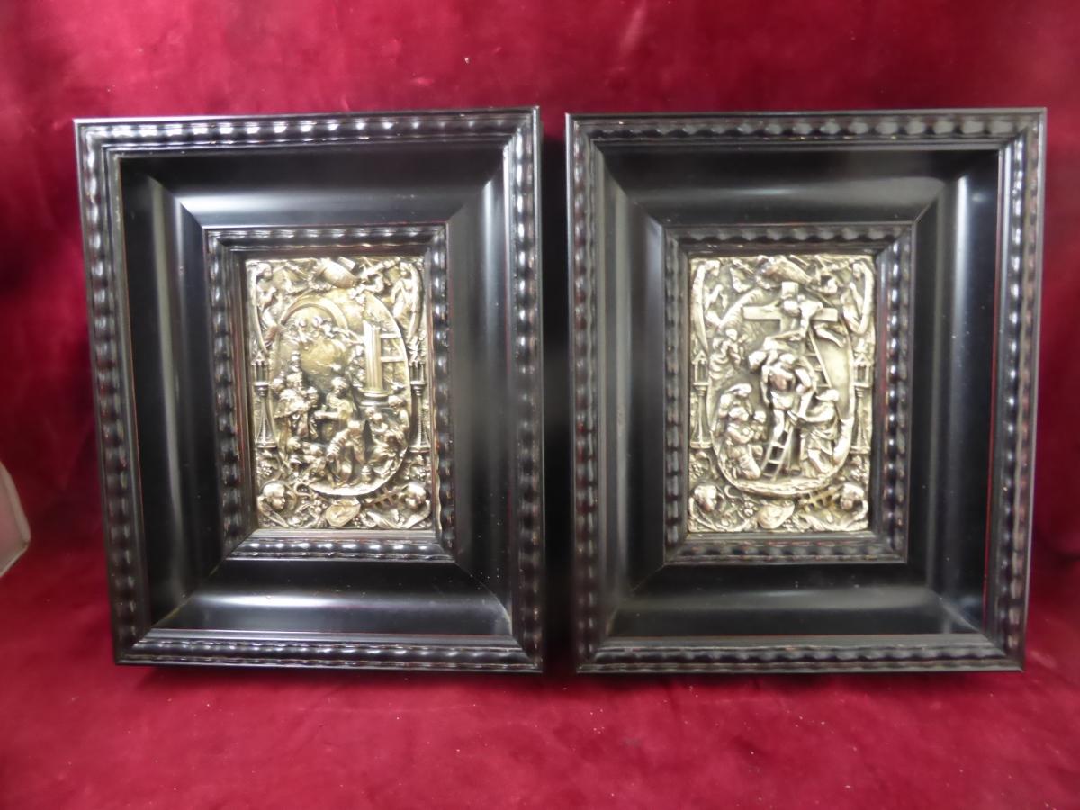Death And Death Of Jesus Plaques D Silver-photo-1