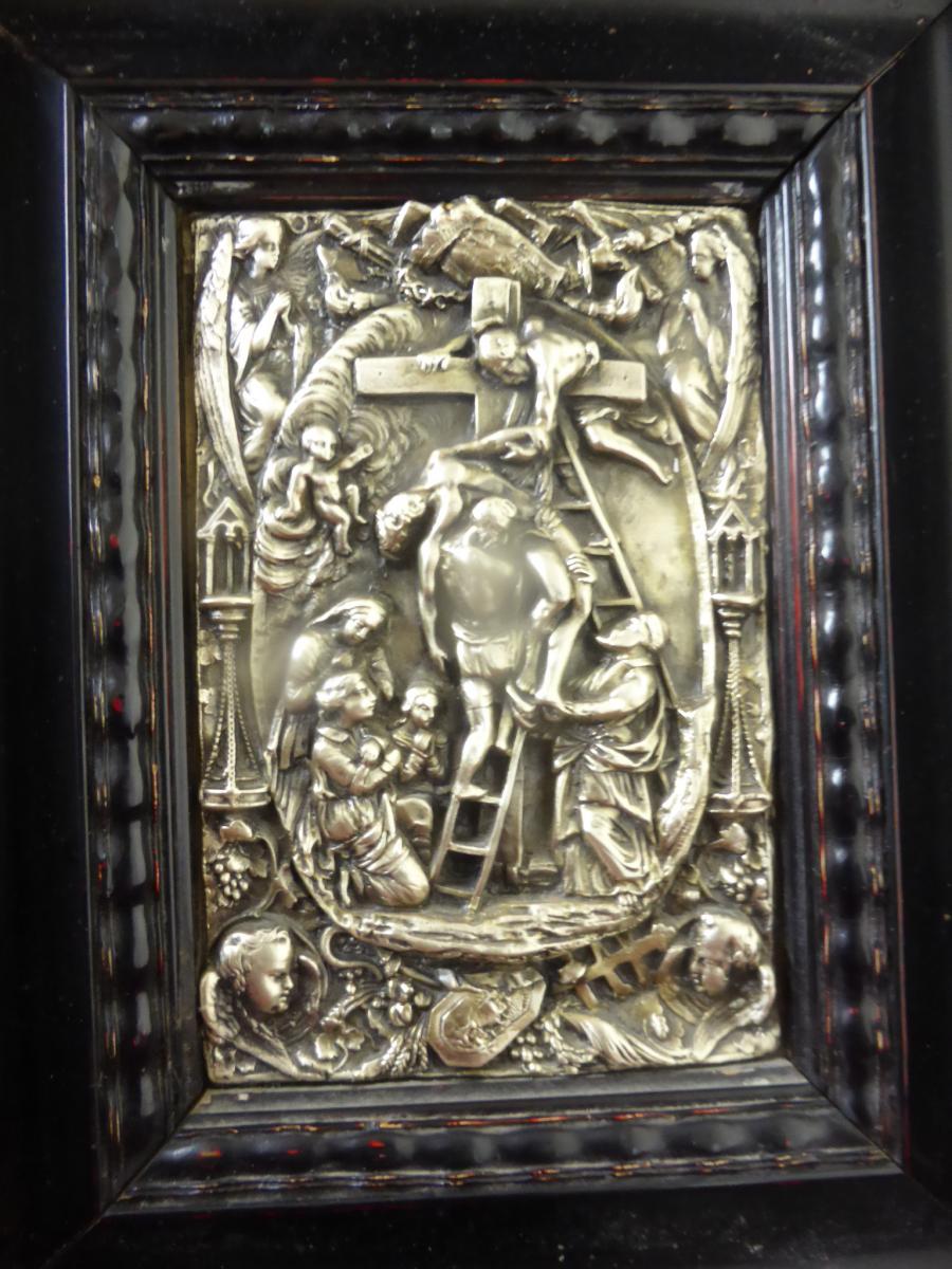 Death And Death Of Jesus Plaques D Silver-photo-2