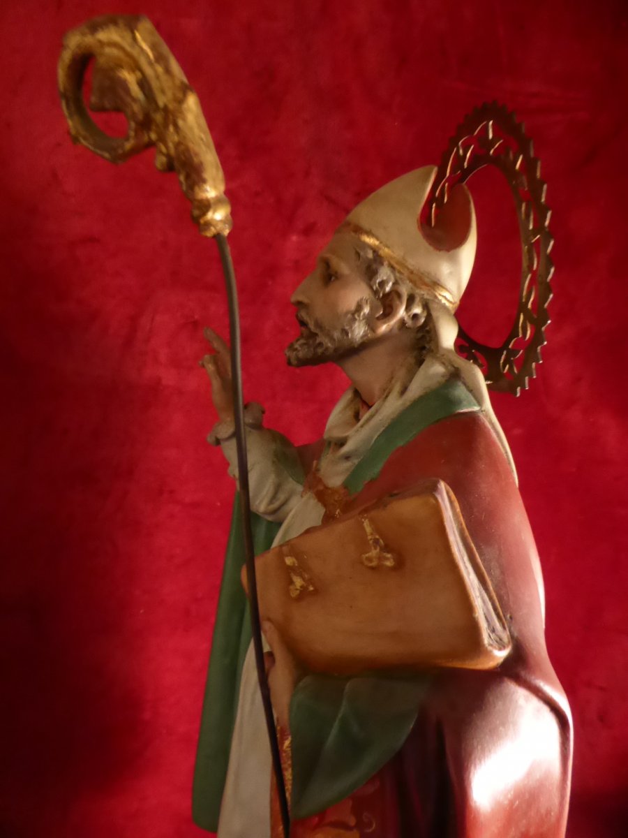Statuette Of Saint Denis-photo-2