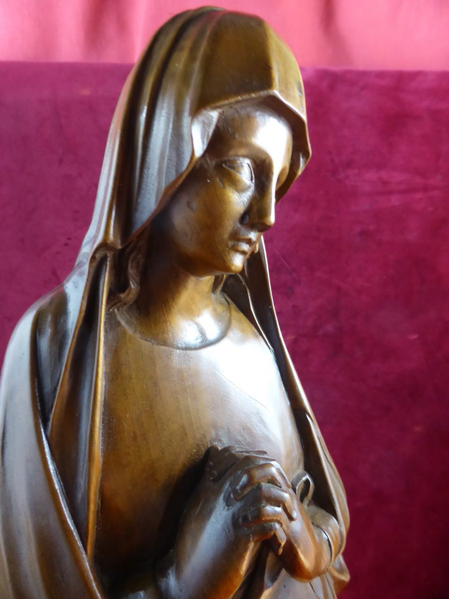 Virgin Of Calvary Walnut-photo-2