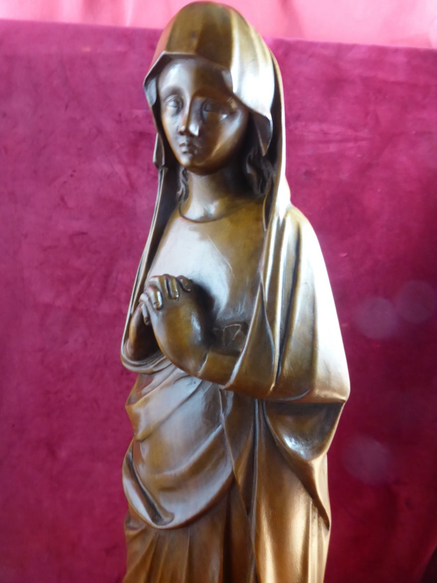 Virgin Of Calvary Walnut-photo-3