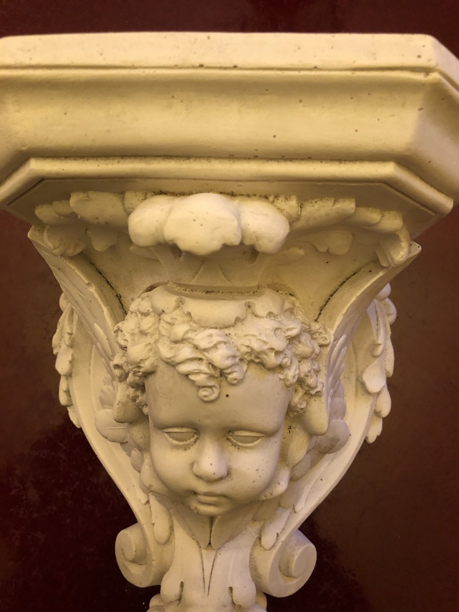 Etagere In Plaster Angelot-photo-2