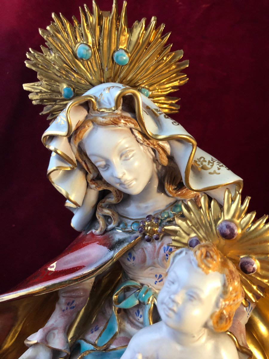 Vierge A L Enfant Naples-photo-3
