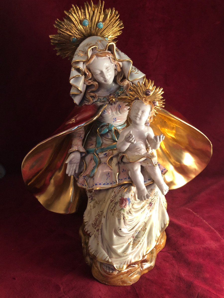 Vierge A L Enfant Naples-photo-2