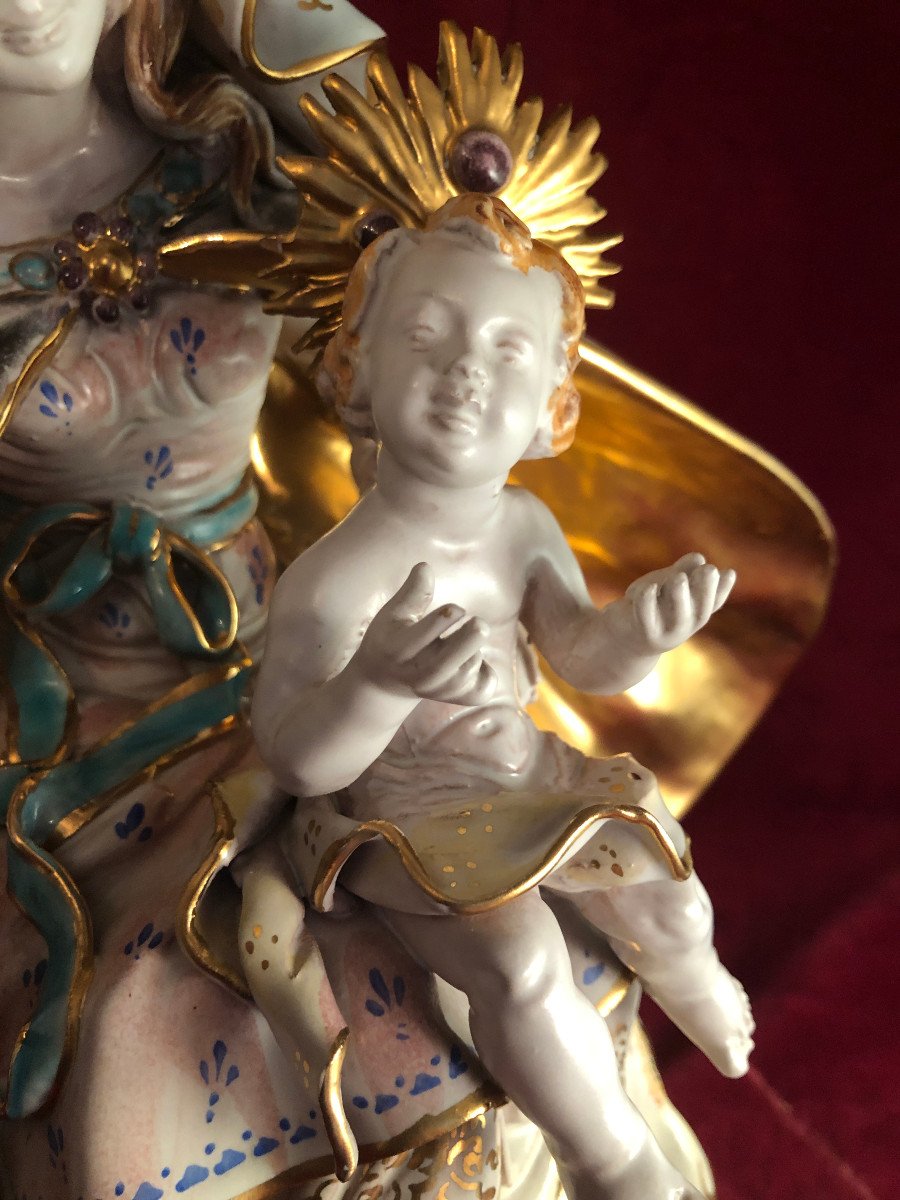 Vierge A L Enfant Naples-photo-4