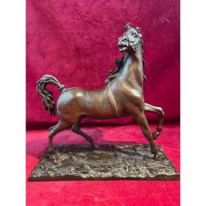 Thoroughbred Horse Bronze Isidore Bonheur