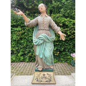 Mary Magdalene Polychrome Statue