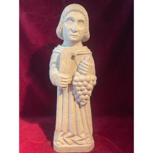 Vincent Saint Stone Statuette 