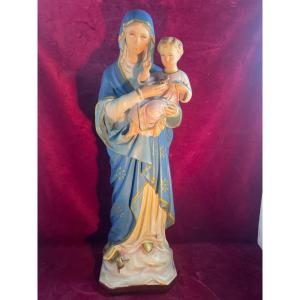 Virgin And Child Statue