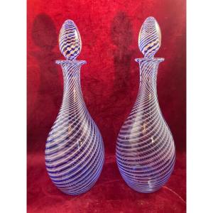 Clichy Crystal Decanters