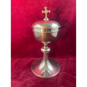 CIBOIRE EN ARGENT MINERVE