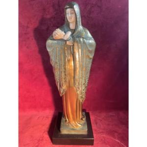 Virgin And Child Meyran Chriselephantine