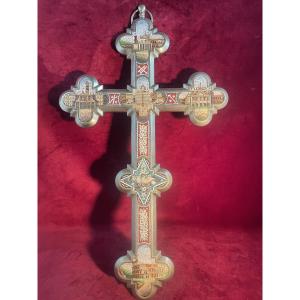Roman Cross Micro Mosaic Large Model Large Tour